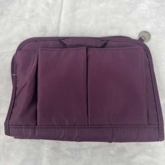 Travelon Purple Purse Small Organizer Insert With Light - Picture 1 of 10